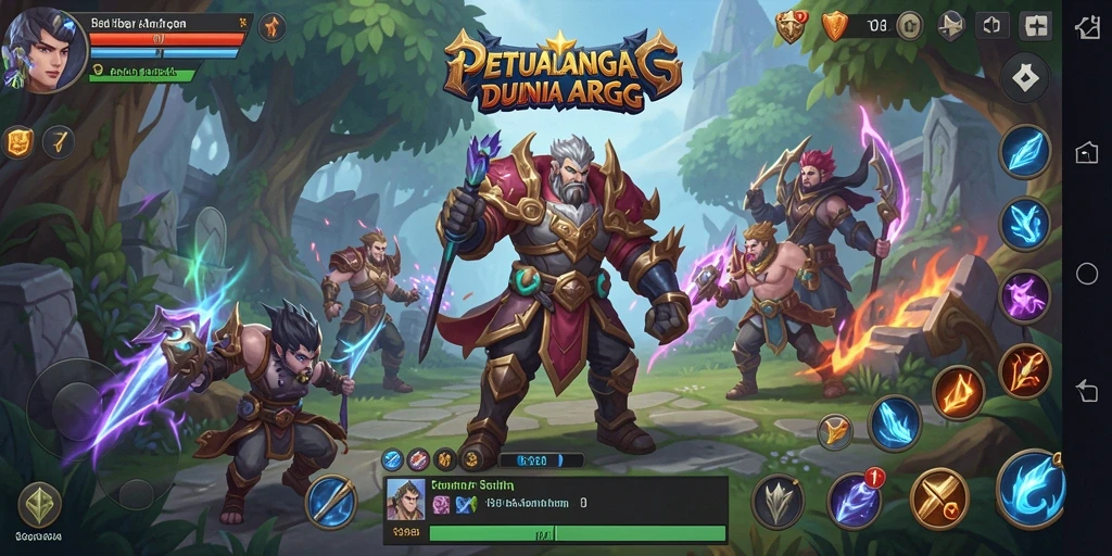 Tampilan gameplay ARPG yang mendebarkan di 898A.