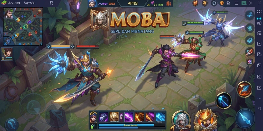 Gameplay seru dan strategi tim dalam API88