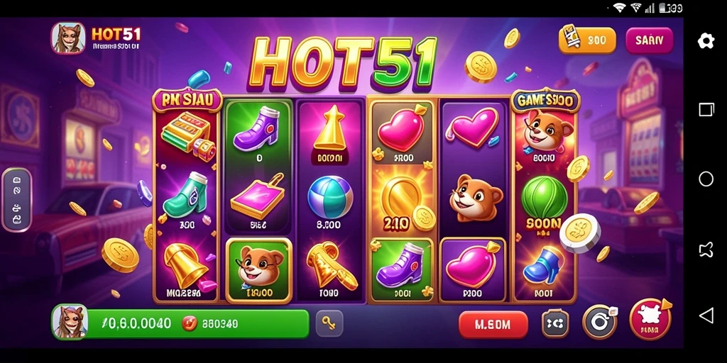 Gameplay menarik HOT51 dengan visual Slot yang memukau.