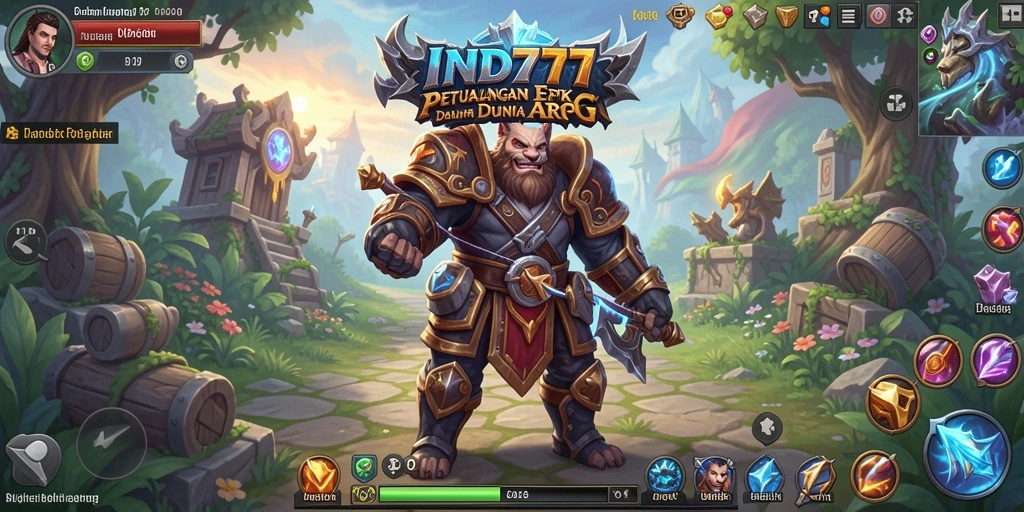 Tampilan gameplay IND777 yang dinamis dan menegangkan.