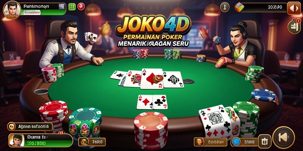 Tampilan gameplay seru dan mendebarkan di JOKO4D.