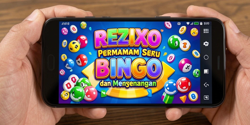 Tampilan screenshot REZIXO yang menampilkan keseruan bermain Bingo.