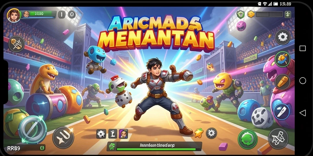 Gameplay seru dan penuh tantangan dari RR89.