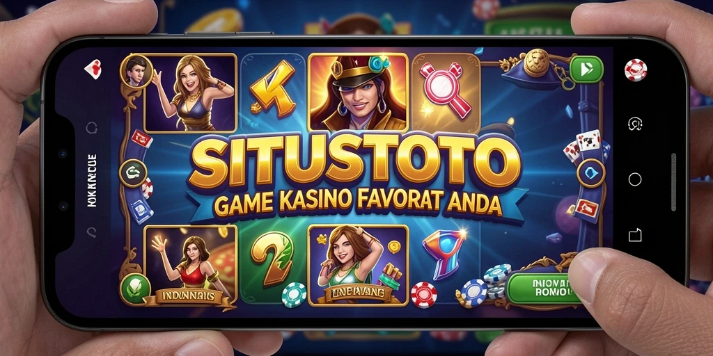 Tampilan gameplay Kasino yang menarik dan interaktif.